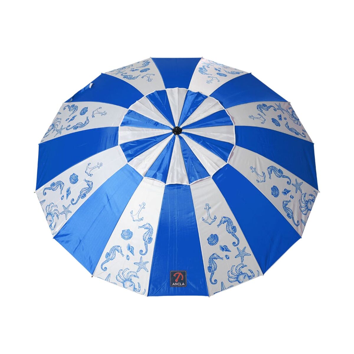 8422259811893 - Sonnenschirm Blau Ø 220 cm SPF50+ Marineblau