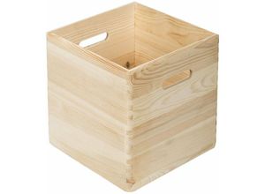 8422341499053 - Würfel aus massivem Kiefernholz - L30 x H30 cm - Holz - Calicosy