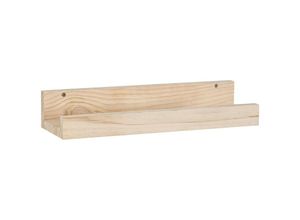 8422341699064 - CALICOSY - Wandregal aus massiver Kiefer - L40 x H7 cm - Holz