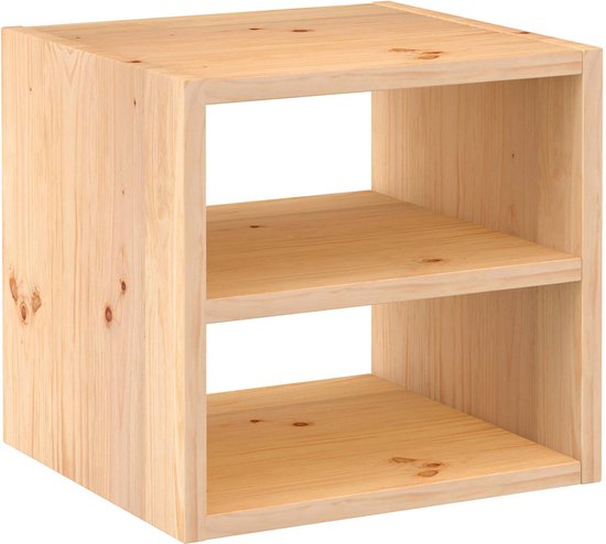 8422341699705 - Fächerschrank offen - mit Fachboden - PEFC Kiefer - 36x36cm 8422341699705 - Fächerschrank offen - mit Fachboden - PEFC Kiefer - 36x36cm