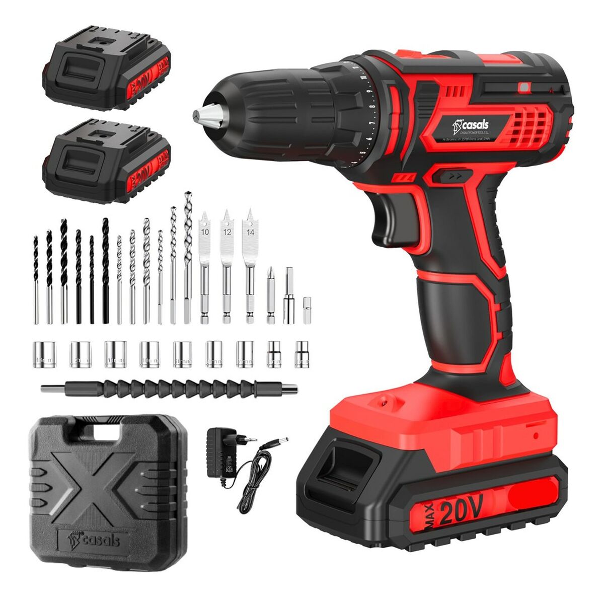 8422489013135 - Drill and accessories set cid2051bca 20 V