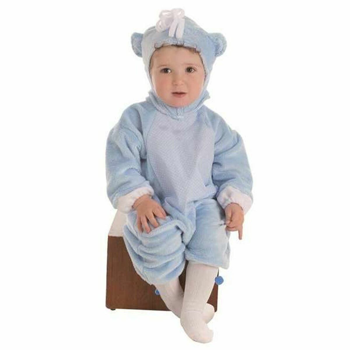 8422802029287 - Verkleidung für Babys Blau Plüschbär (3 Stücke) 8422802029287 - Verkleidung für Babys Blau Plüschbär (3 Stücke)