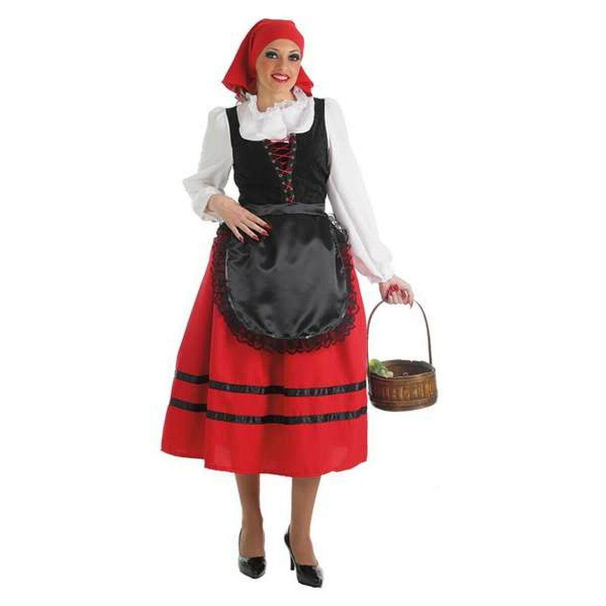 8422802042279 - Verkleidung für Erwachsene Hirtin M L 4 Stücke 8422802042279 - Verkleidung für Erwachsene Hirtin M L 4 Stücke