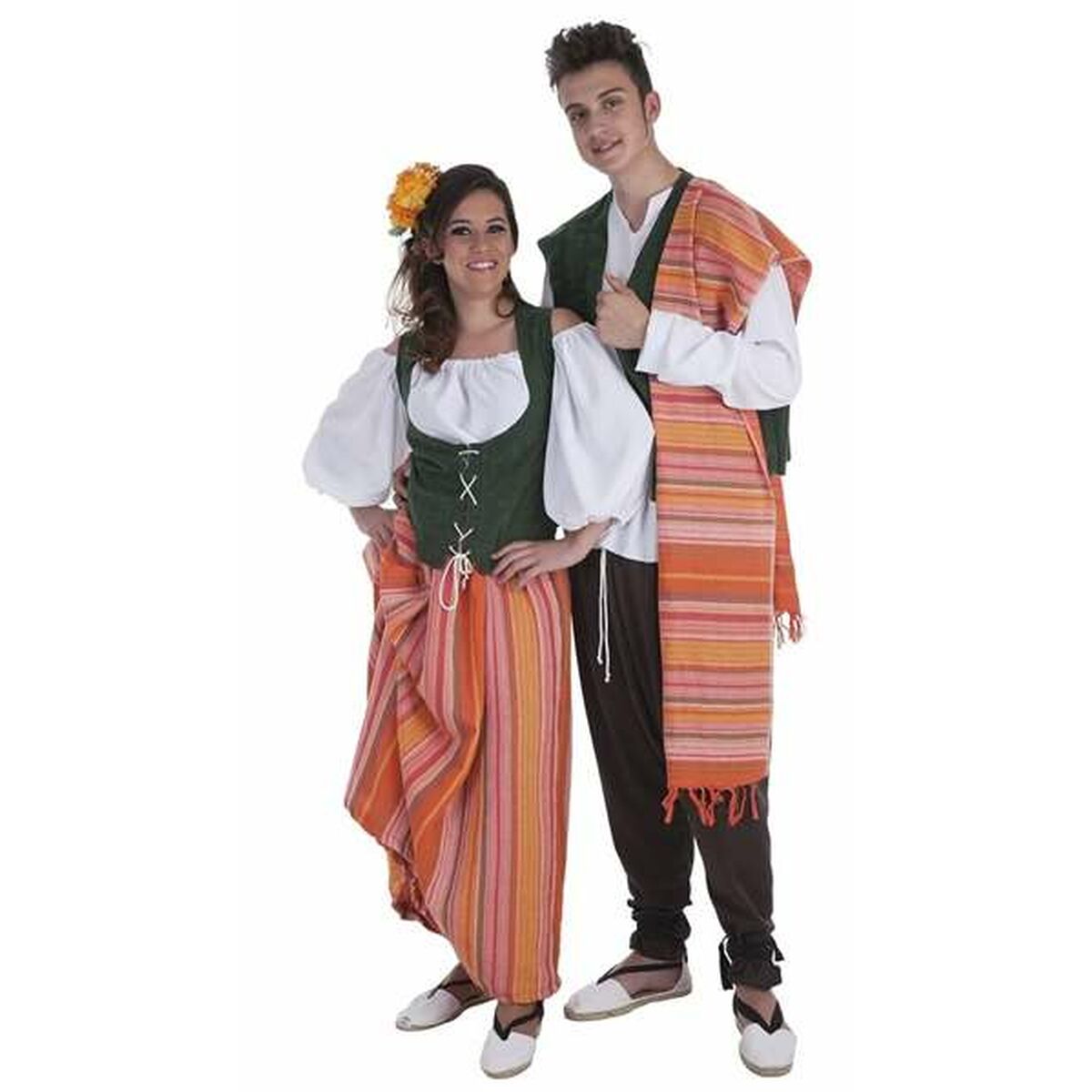 8422802046543 - Verkleidung für Erwachsene Damen Wirtshauswirtin M L (3 Stücke) 8422802046543 - Verkleidung für Erwachsene Damen Wirtshauswirtin M L (3 Stücke)