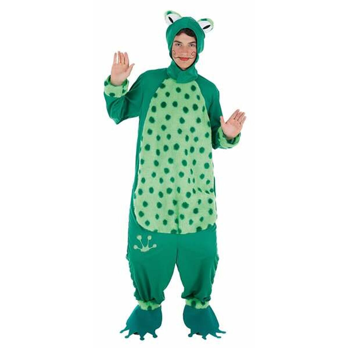 8422802046963 - Verkleidung für Erwachsene Frosch Herren M L (3 Stücke) 8422802046963 - Verkleidung für Erwachsene Frosch Herren M L (3 Stücke)