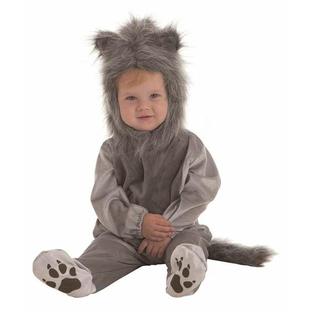 8422802071699 - Verkleidung für Babys Grau Kätzchen (2 Stücke) 8422802071699 - Verkleidung für Babys Grau Kätzchen (2 Stücke)