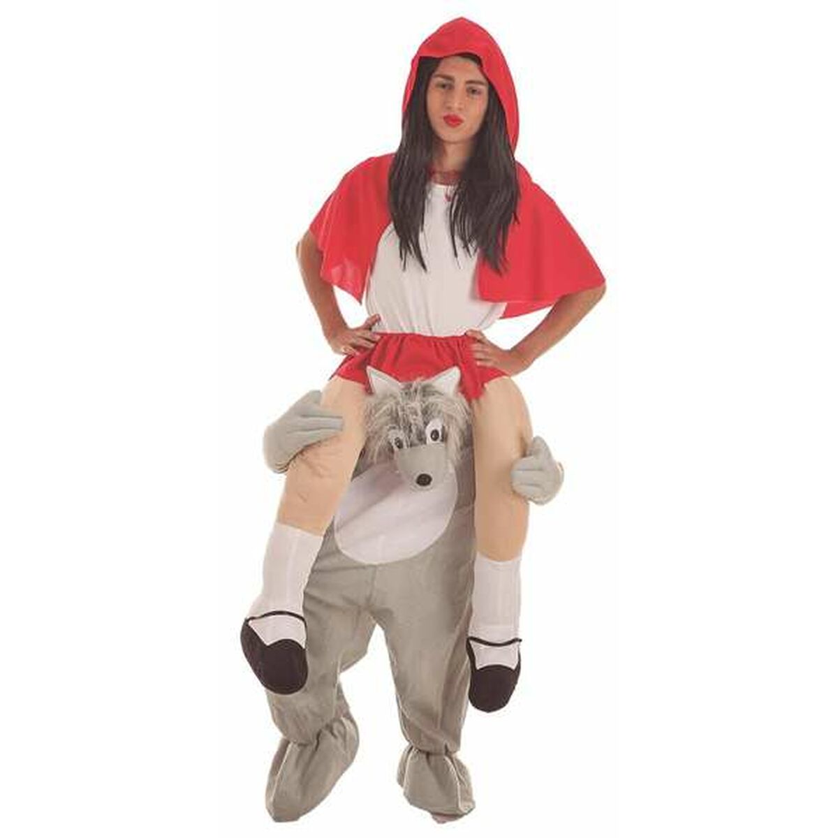 8422802094131 - Verkleidung für Erwachsene Ride-On M L Böser Wolf Rotkäppchen 8422802094131 - Verkleidung für Erwachsene Ride-On M L Böser Wolf Rotkäppchen