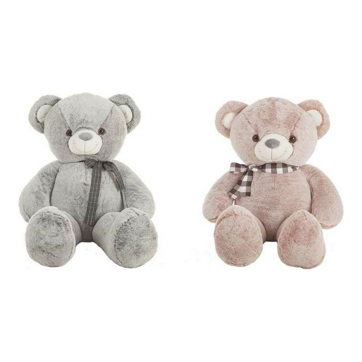 8422802106131 - Teddy Bear Grey Pink Polyester Acrylic 75 cm