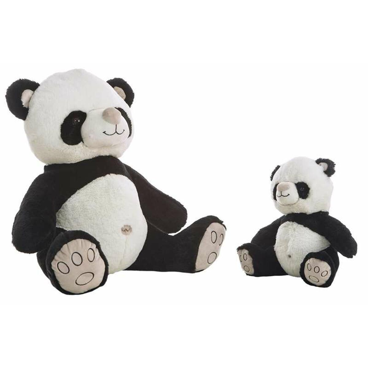 8422802106643 - Plüschbär Silver Pandaknochen 45 cm 45cm