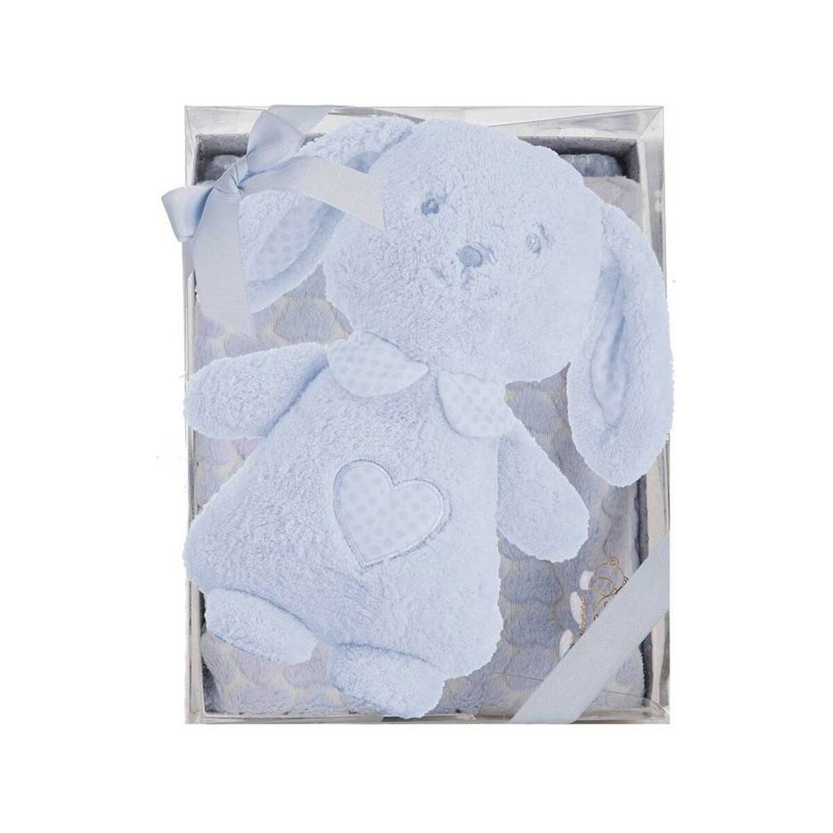 8422802255310 - Babydecke Plüschtier Blau 100 x 75 cm 8422802255310 - Babydecke Plüschtier Blau 100 x 75 cm