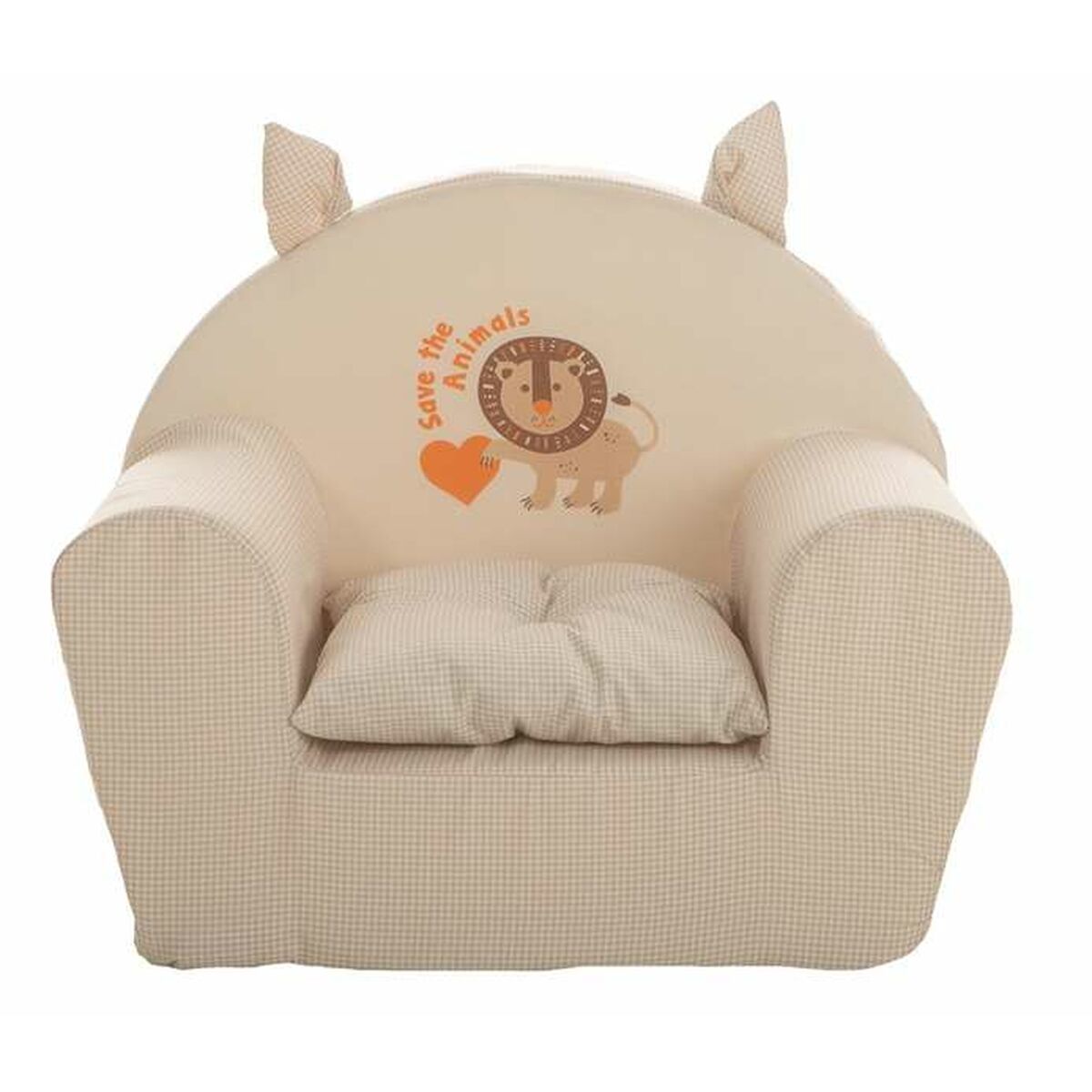 8422802280633 - Kindersessel Jungle 44 x 34 x 53 cm Beige