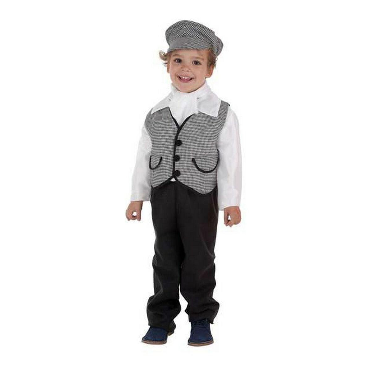 8422802309501 - Verkleidung für Kinder Chulapo 2-3 Jahre Schwarz (4 Stücke) 8422802309501 - Verkleidung für Kinder Chulapo 2-3 Jahre Schwarz (4 Stücke)