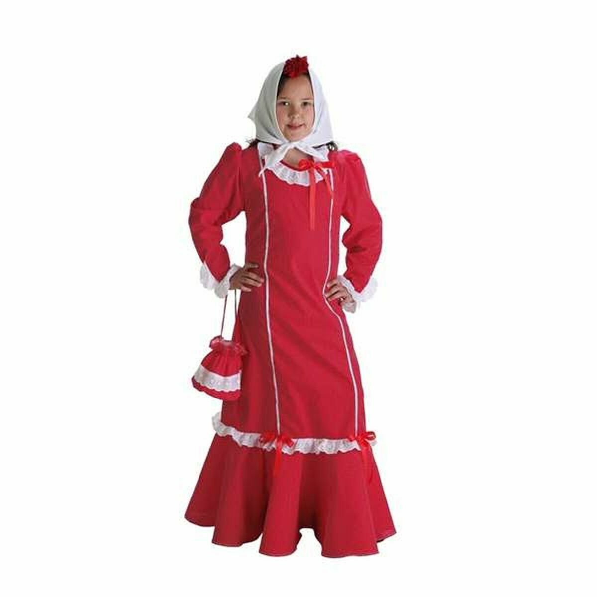 8422802326607 - Verkleidung für Kinder Chulapa Rot (3 Stücke)
