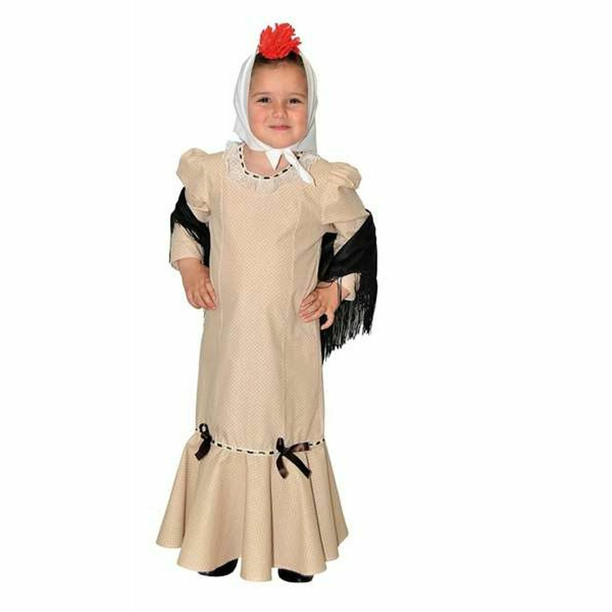 8422802344229 - Verkleidung für Kinder Chulapa Beige (3 Stücke) 8422802344229 - Verkleidung für Kinder Chulapa Beige (3 Stücke)