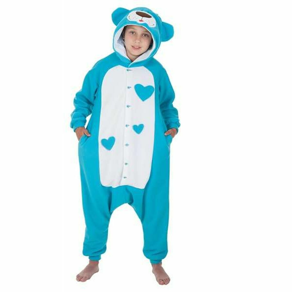 8422802360359 - Verkleidung für Kinder Funny Blau Plüschbär (1 Stücke) 8422802360359 - Verkleidung für Kinder Funny Blau Plüschbär (1 Stücke)