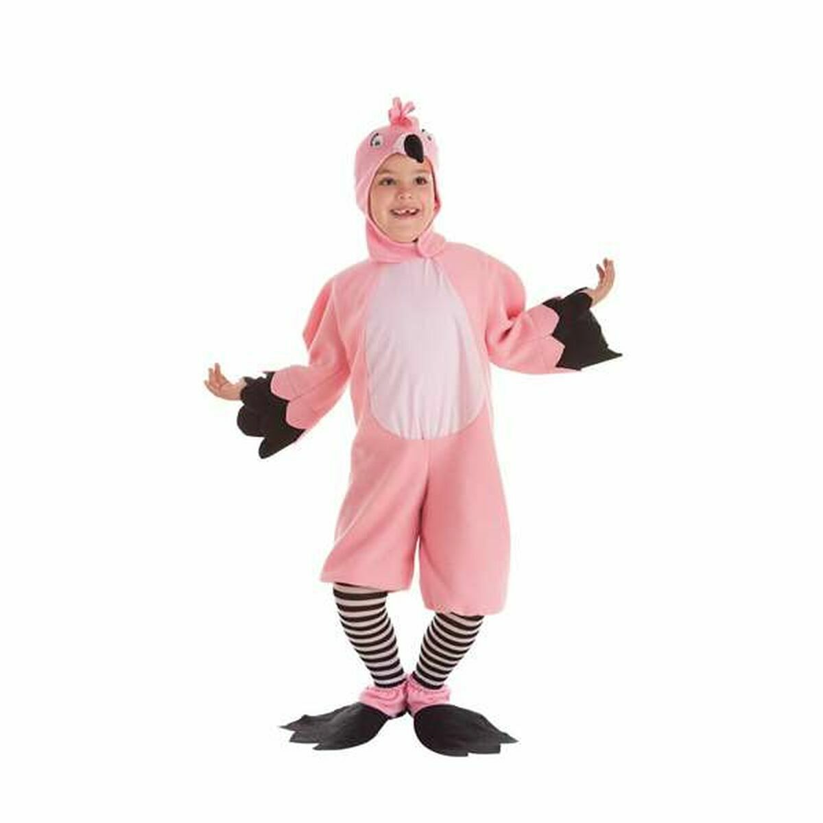 8422802364739 - Verkleidung für Kinder Rosa Flamingo (4 Stücke)