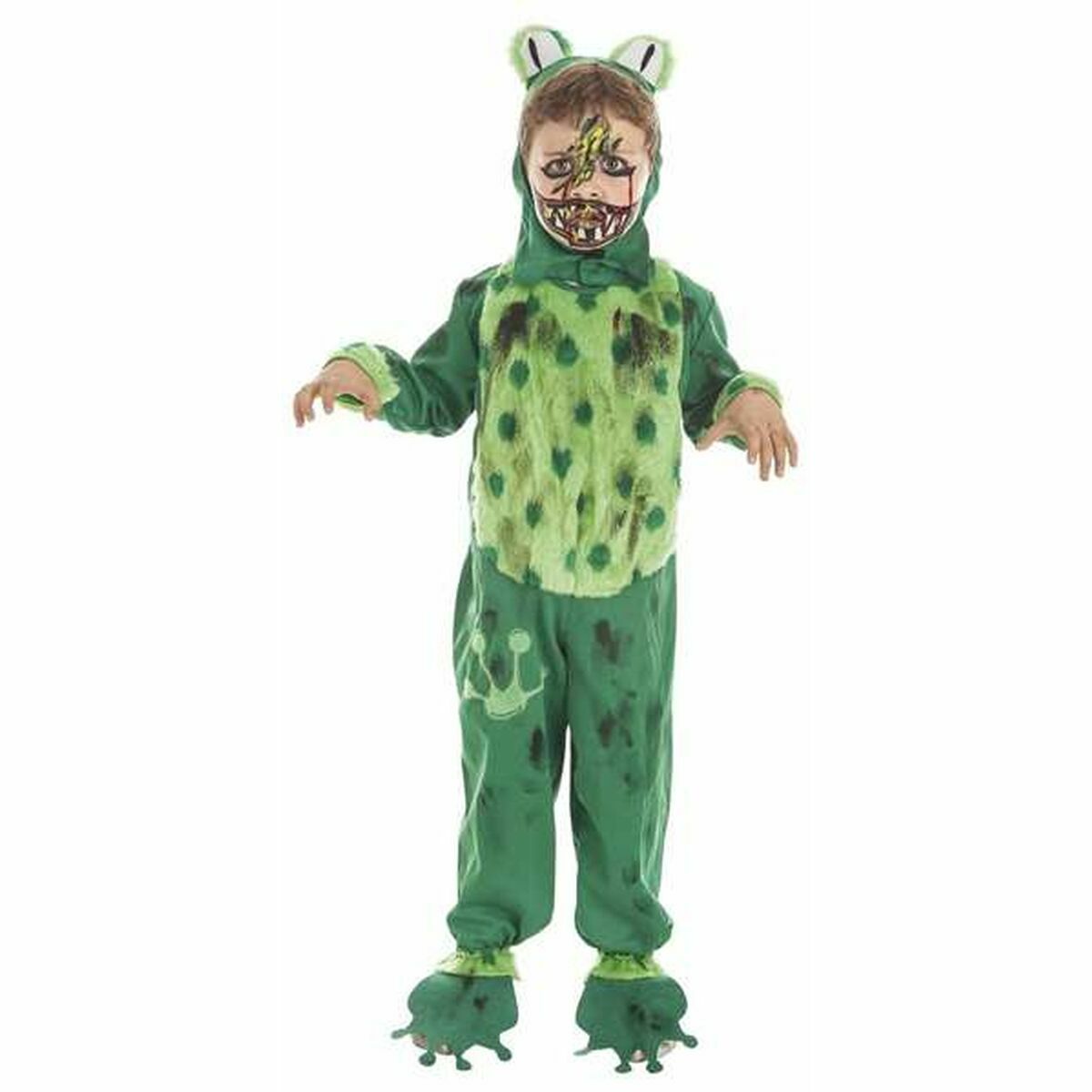 8422802368836 - Verkleidung für Kinder Kind Frosch Schminkset Zombie