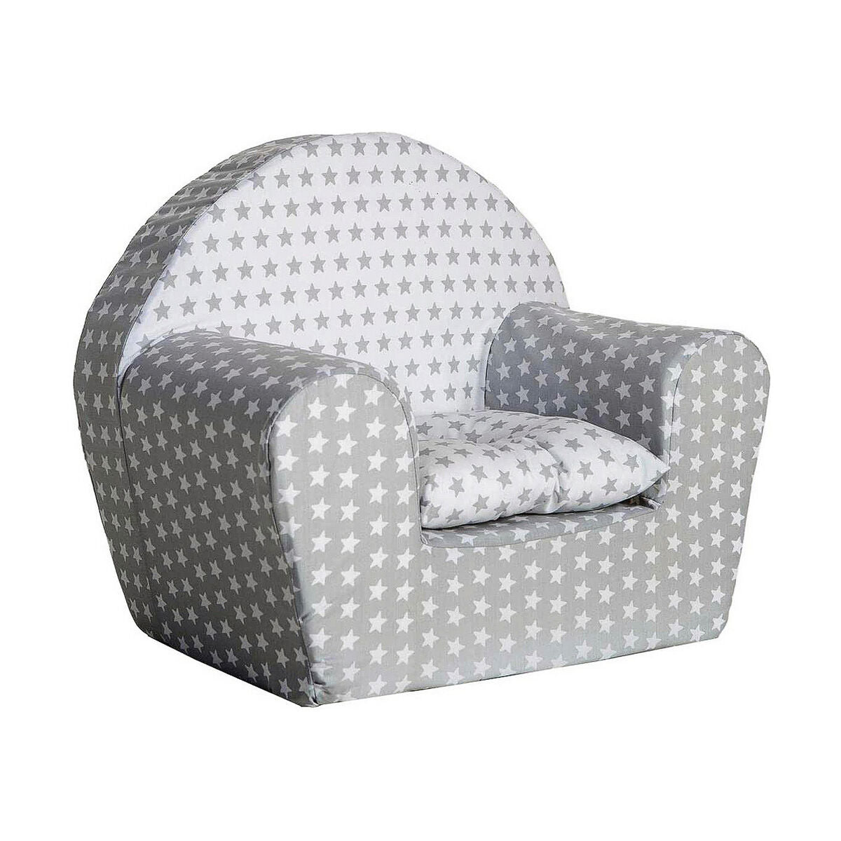 8422802420596 - Kindersessel Grau Sterne 8422802420596 - Kindersessel Grau Sterne
