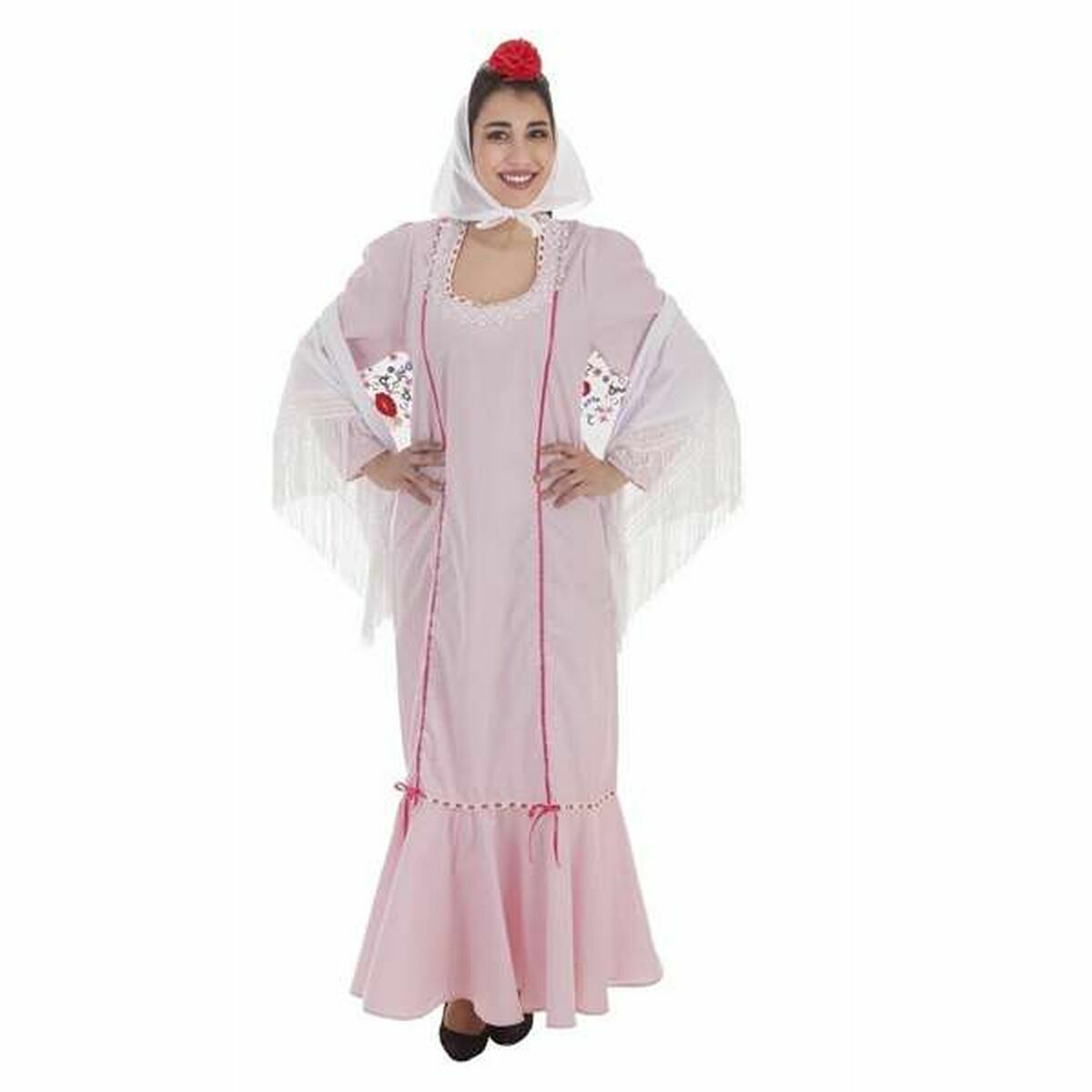 8422802491626 - Verkleidung für Erwachsene Chulapa Rosa (2 Stücke) 8422802491626 - Verkleidung für Erwachsene Chulapa Rosa (2 Stücke)