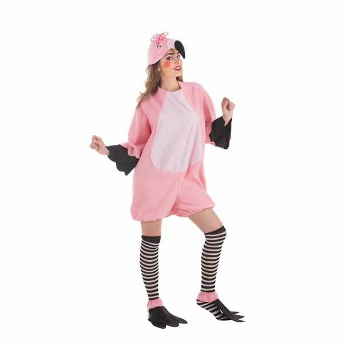 8422802499325 - Verkleidung für Erwachsene Rosa Flamingo (4 Stücke) 8422802499325 - Verkleidung für Erwachsene Rosa Flamingo (4 Stücke)
