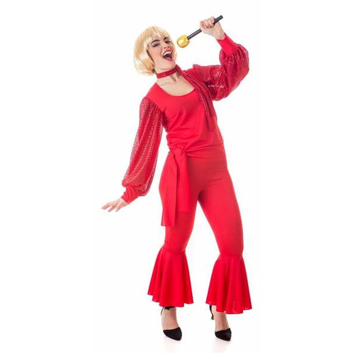 8422802800381 - Verkleidung für Erwachsene Carrá Rot Sänger XL (4 Stücke) 8422802800381 - Verkleidung für Erwachsene Carrá Rot Sänger XL (4 Stücke)