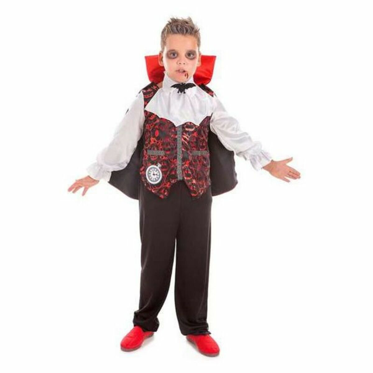 8422802807335 - Verkleidung für Kinder 8073-3 Vampir 7-9 Jahre (4 Stücke) 8422802807335 - Verkleidung für Kinder 8073-3 Vampir 7-9 Jahre (4 Stücke)