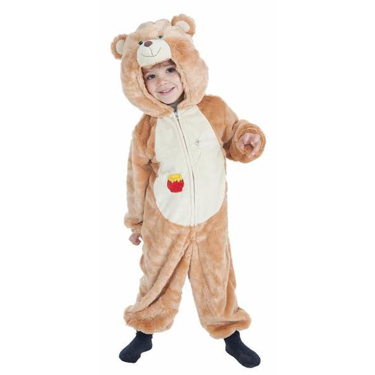 8422802841117 - Verkleidung für Kinder Hellbraun Bär 3-4 Jahre (2 Stücke)