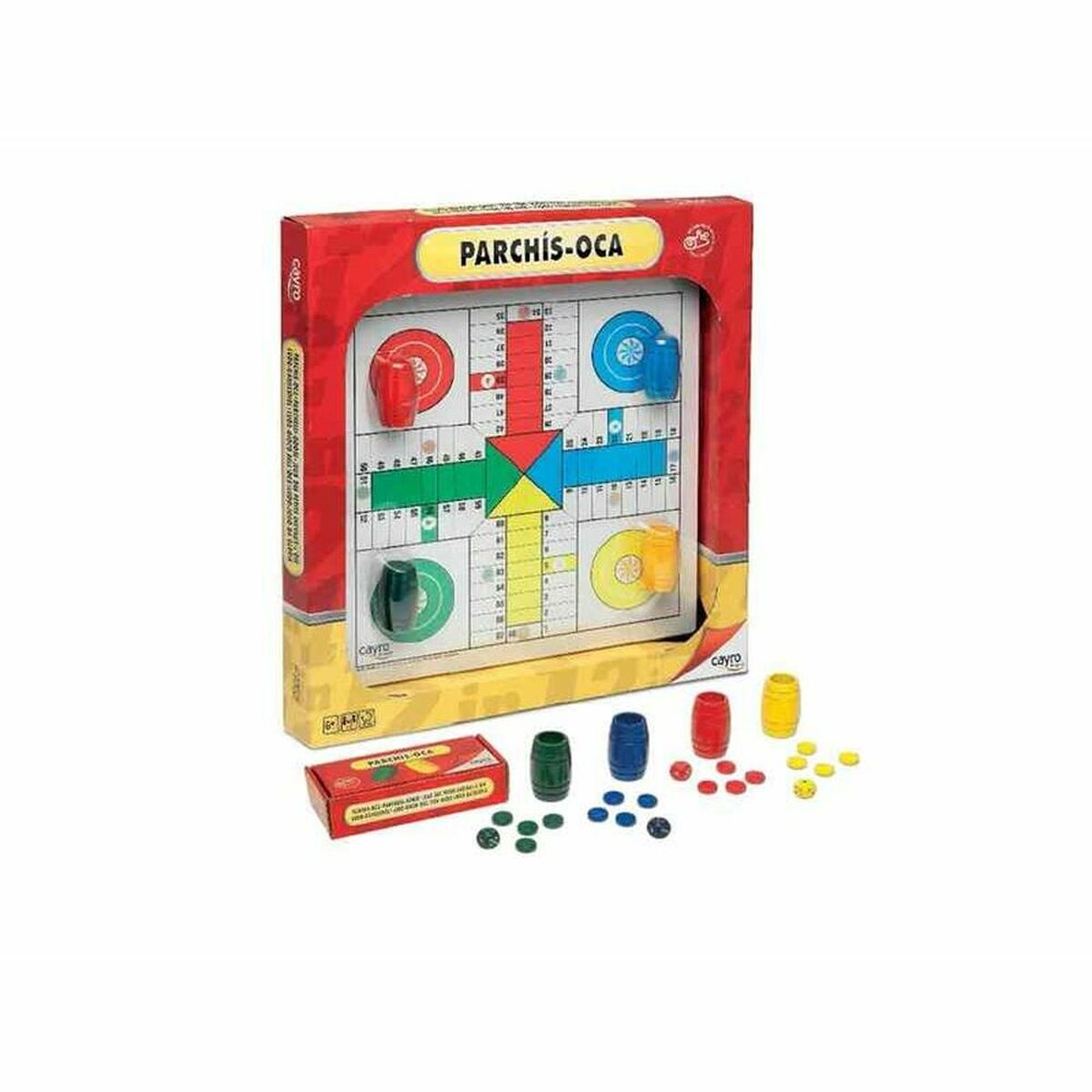 8422878100972 - Parchís-Oca Spielbrett Cayro 8422878100972 - Parchís-Oca Spielbrett Cayro