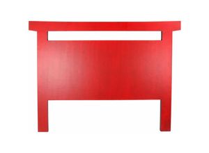 8424001801145 - Dkd Home Decor - Kopfteil in mdf fir 160x4x120 Red mdf Firs Mehrfachmaterialfamilienfarben Nachttische Bettköpfe und Nockendetails