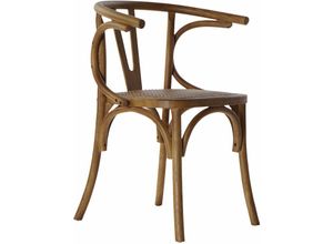 8424001805778 - Dkd Home Decor - Elm Ratan Chair 56x50x76 Brun Elm Ratan Material Multicolor -Farbfamilienstühle und Stühle Details