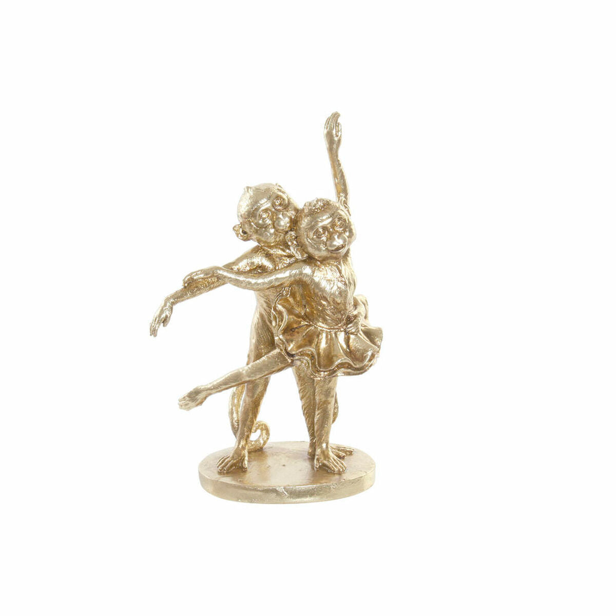 8424001813636 - Deko-Figur FZ-95015 185 x 112 x 295 cm Gold Harz Kolonial Affe 8424001813636 - Deko-Figur FZ-95015 185 x 112 x 295 cm Gold Harz Kolonial Affe