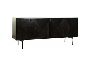 8424001834556 - Buffet Metallgriff 177x45x77 Dark Brown Metall Griff mehrfarbige Farbmaterialfamilienbuffets und TV -Möbeldetails