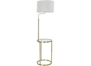 8424001856152 - Wadiga - Linn Metall Stehlampe 435x40x154 Metallmetall -Wäsche goldenes Material Farblampe Mehrfarbfamilie Details