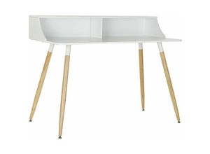 8424001859443 - Fijalo - mdf Office 120x60x92 14 mm weißes mdf -Material Multicolor -Farbfamilienfamilie Esstische und Details Details