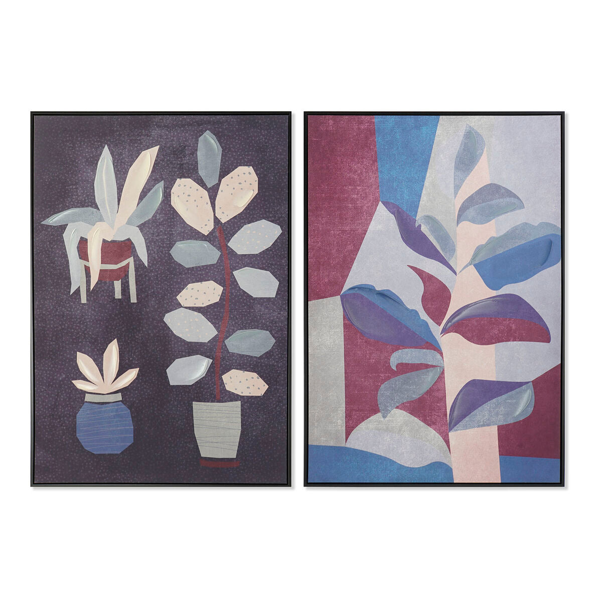 8424001869695 - Bild 83 x 45 x 123 cm Blomster Moderne (2 Stück)