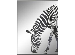 8424001912148 - Dkd Home Decor - Aluminiumglasspiegel 60x35x80 Aluminiumglasabdruck Zebrabra -Material Spiegel Spiegel Spiegel Details