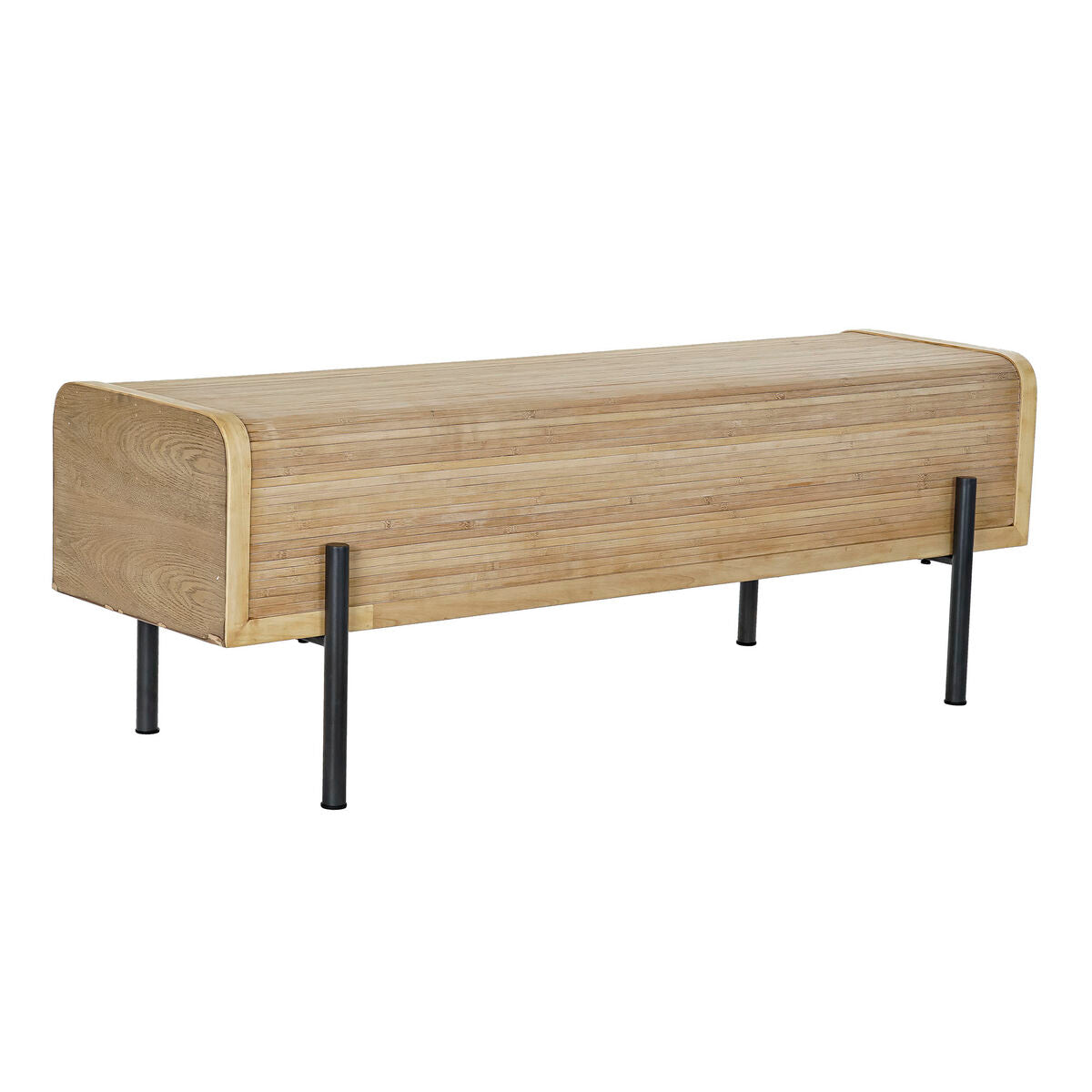 8424001917198 - Sitzbank Bank aus Holz und Metall DKD Home Decor