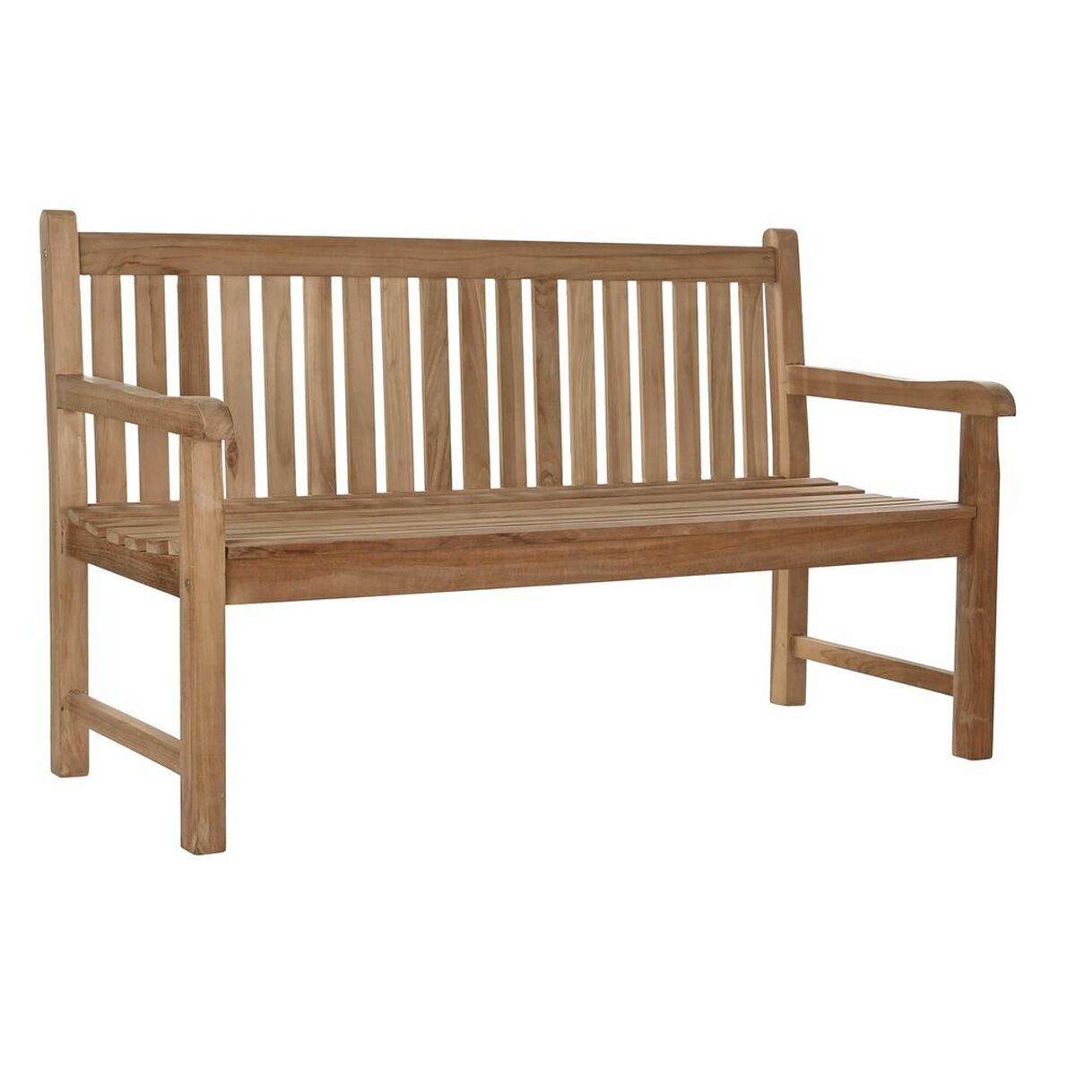 8424001931897 - Bank 150 x 61 x 93 cm natürlich Teakholz Braun 8424001931897 - Bank 150 x 61 x 93 cm natürlich Teakholz Braun