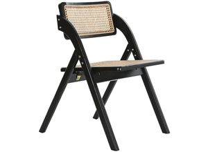 8424001936861 - Dkd Home Decor - elm Ratan Chair 53x60x79 Schwarzer Kühlergrill Elm Ratan Material Mehrfarbige Farbfamilienstühle und Stühle Details