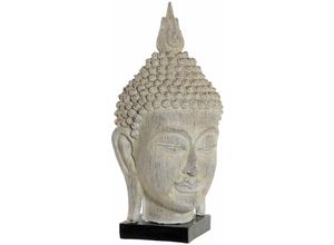 8424001947485 - Dkd Home Decor - Résine Abbildung 33x34x65 grauer Dippe Buddha -Harzmaterial Multicoly Family Buddha -Figuren Details