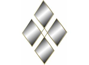 8424001949069 - Dkd Home Decor - metallspiegel 63X2X90 spiegel gold rhombus metallspiegel Material Farbe mehrfarbiger spiegel Familiendetails