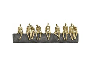 8424001952175 - Dkd Home Decor - Harzfigur 453x68x137 Golden Harzmaterial mehrfarbige Farbfamilien -Figuren Détails Details