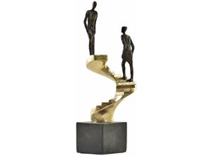 8424001952199 - Dkd Home Decor - Résine Figur 14x14x415 Treppe Golden Harzmaterial Multicolor -Farbfamilien -Figuren Détails Details