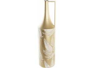 8424001955923 - Dkd Home Decor - Metallvase 21x21x81 Blattgoldmetallmaterial Multicolor -Farbfamilienfamilie Vasen Details