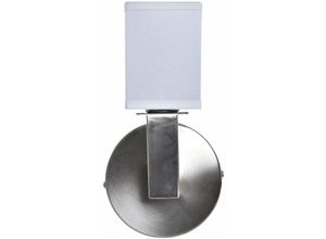 8424001957637 - Dkd Home Decor - Metall Wandleuchte Polyester Lampe 12x10x22 Silber Metall Polyester mehrfarbiger Farbmaterialfamilien Deckenleuchten und Wände