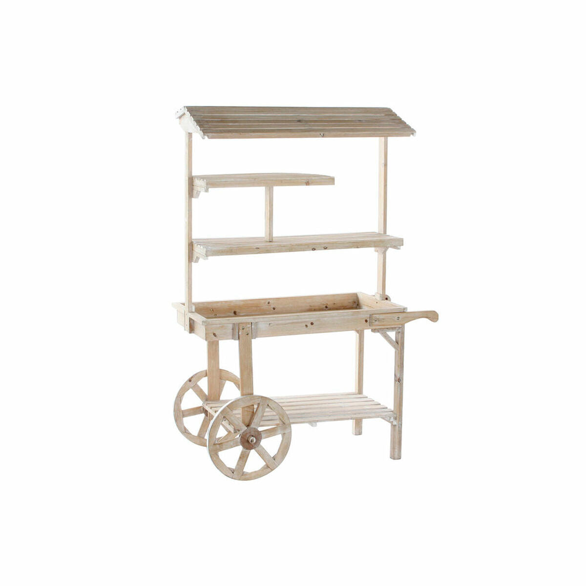 8424001967193 - Garden Cart Light brown 118 x 53 x 166 cm