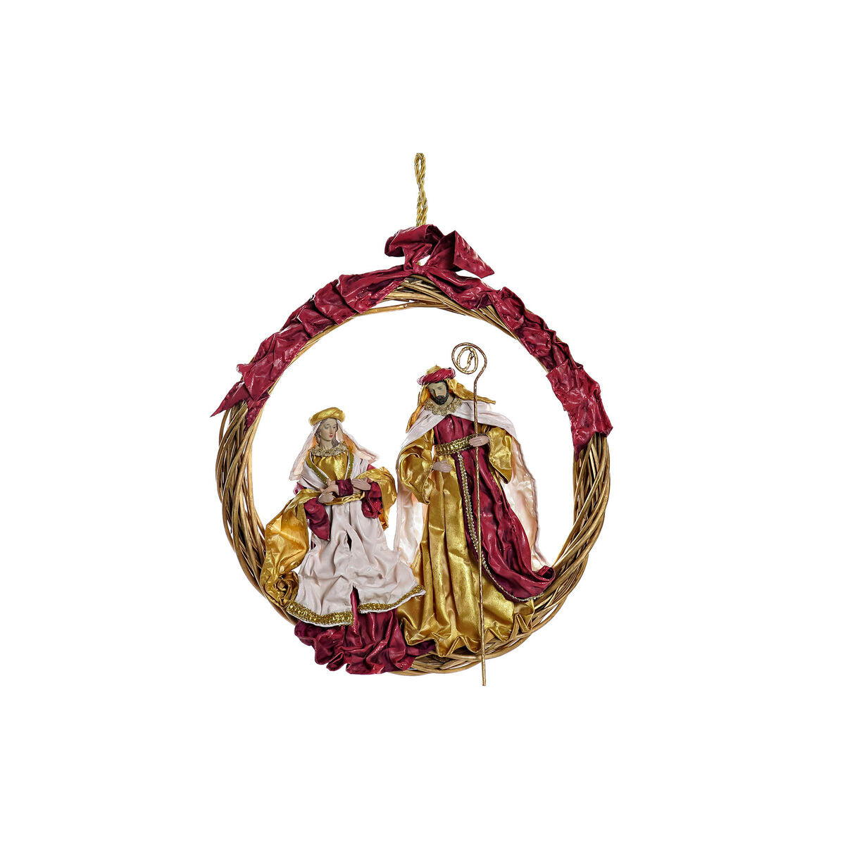 8424001982332 - Christmas nativity set Golden Crown 30 x 5 x 30 cm 50 x 5 x 50 cm