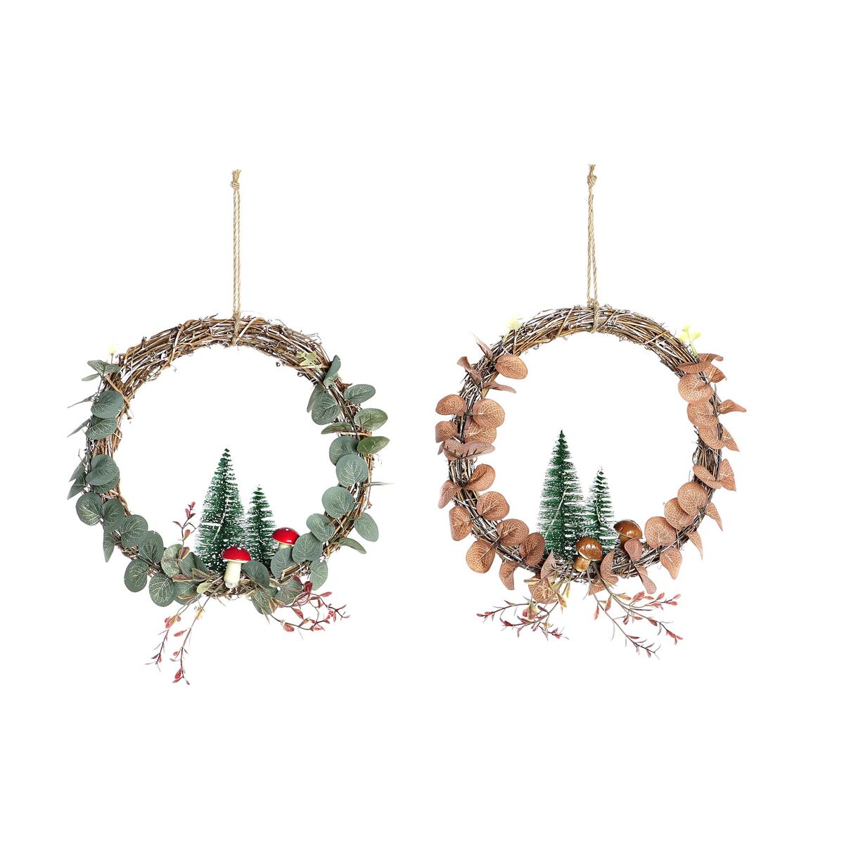 8424001985418 - Weihnachtsschmuck LED Leicht Baum (2 Stück) (30 x 2 x 30 cm)