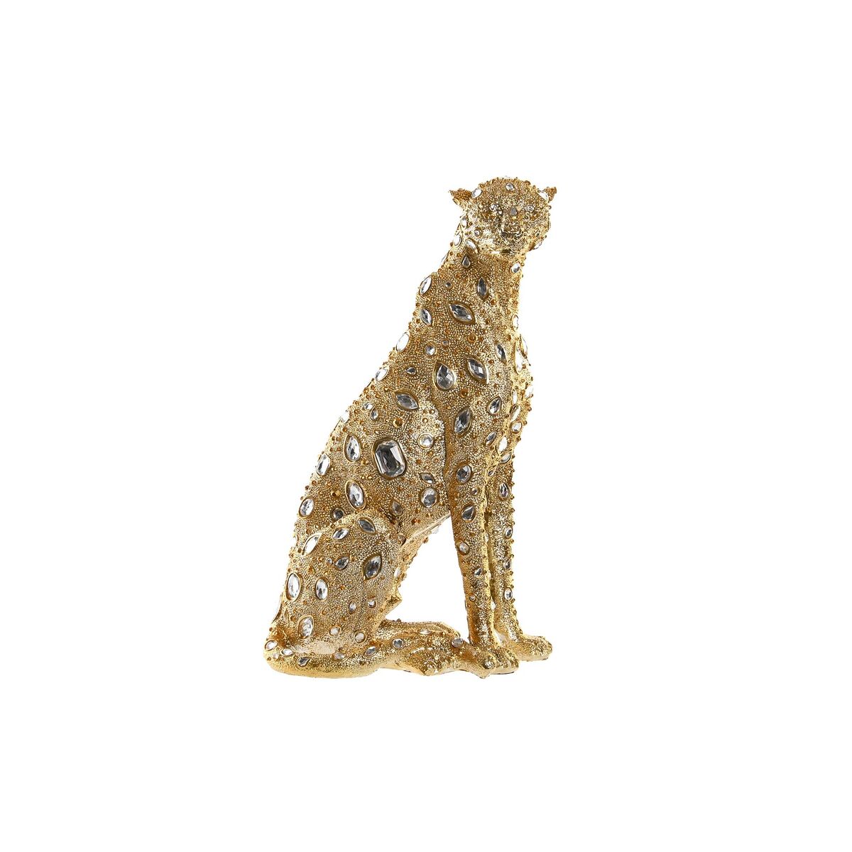 8424001992195 - Deko-Figur Gold Leopard Harz Moderne (235 x 15 x 37 cm)