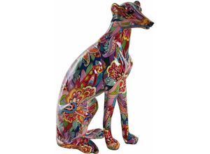 8424001992317 - Dkd Home Decor - Harzfigur 255x17x36 Multikolor Greyhound Harzmaterial Multicolor -Farbfamilien -Figuren Détails Details